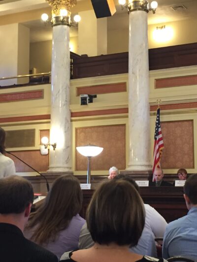 Niki Zupanic testifying