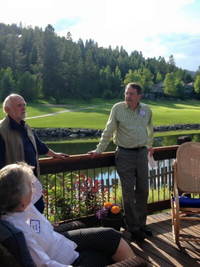 Scott Crichton at Whitefish event