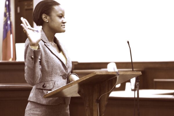 PUblic Defense depicted in Gideon's Army