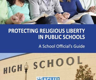 Protecting Religious Liberty in Schools report
