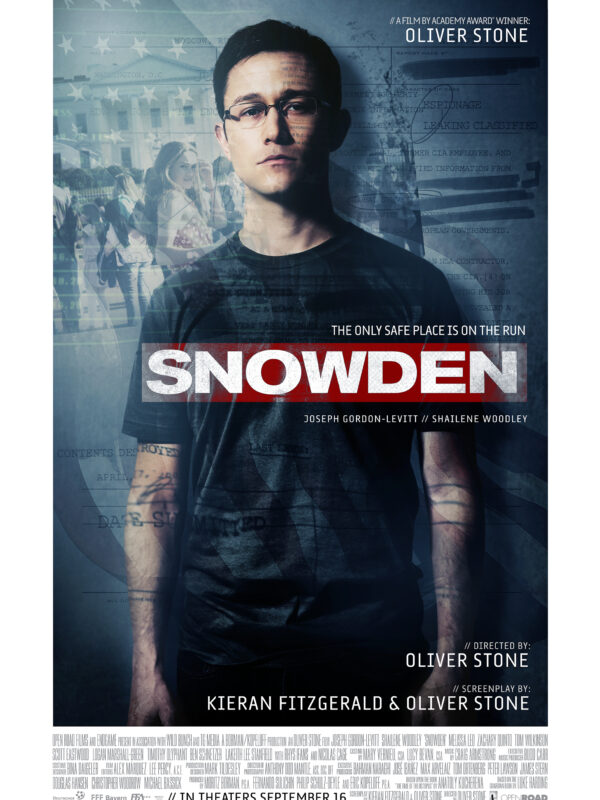 Snowden film poster