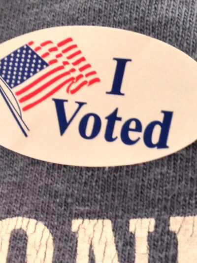I voted