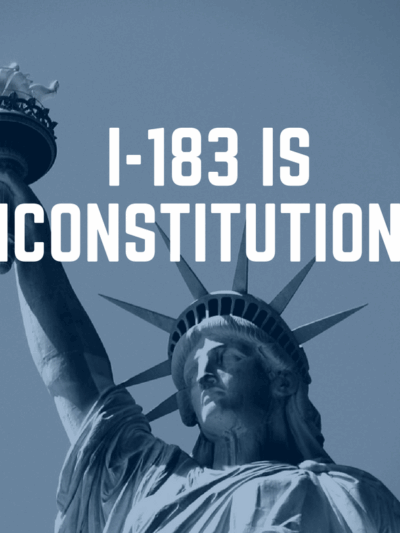 I-183 is unconstitutional