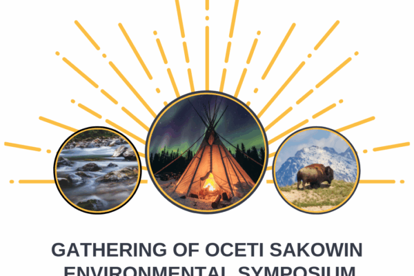 Graphic of Oceti Sakowin Environmental Symposium
