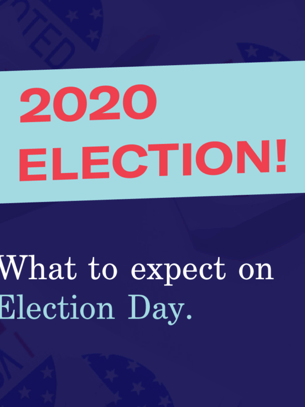 2020 Election Day graphic