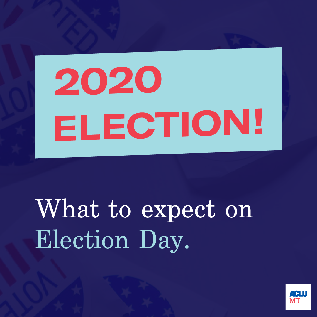 2020 Election Day graphic