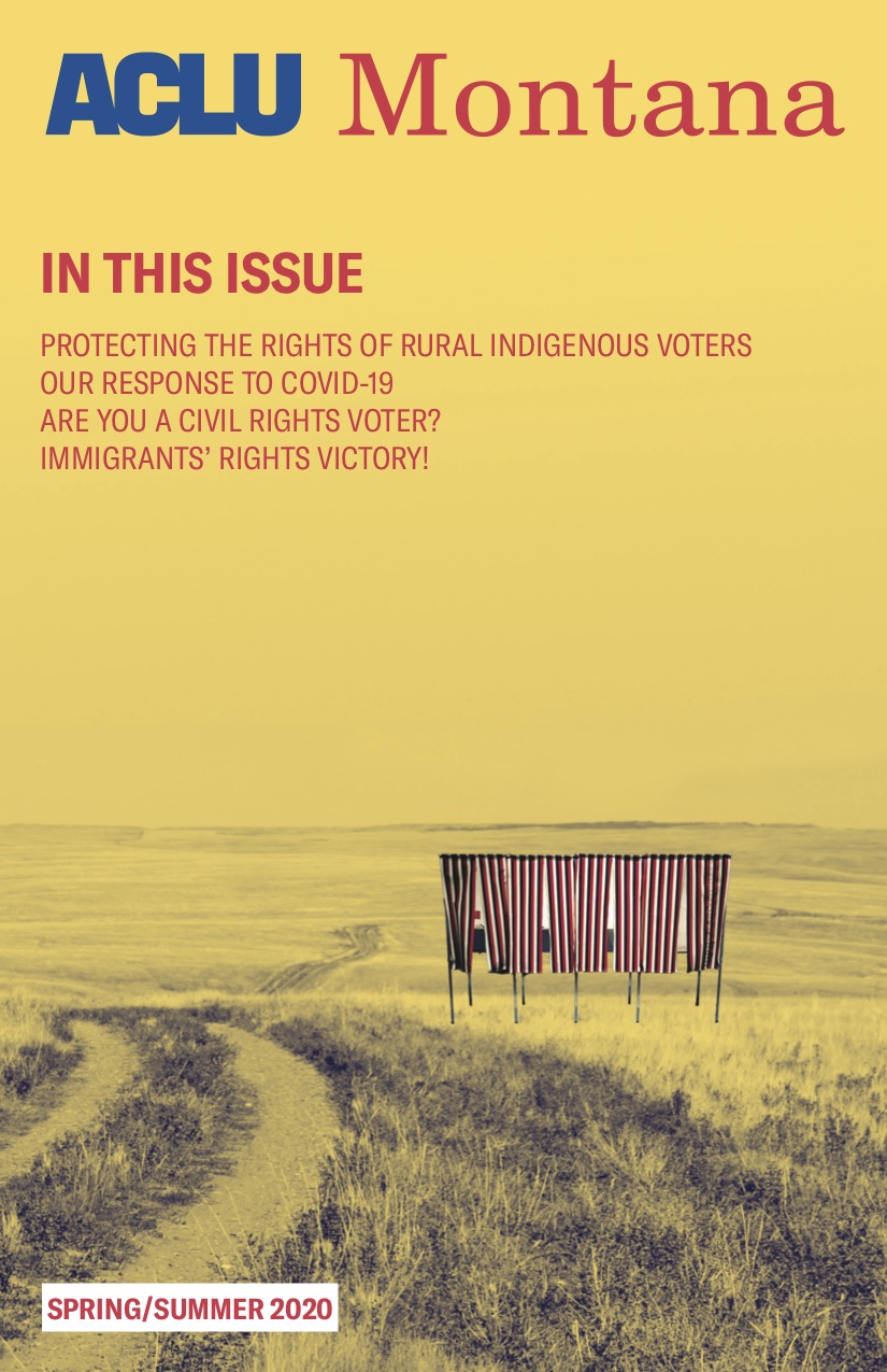 Image of Spring 2020 Newsletter cover