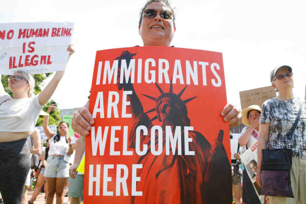 Immigrants are welcome