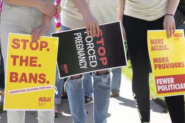 Abortion Rally Billings