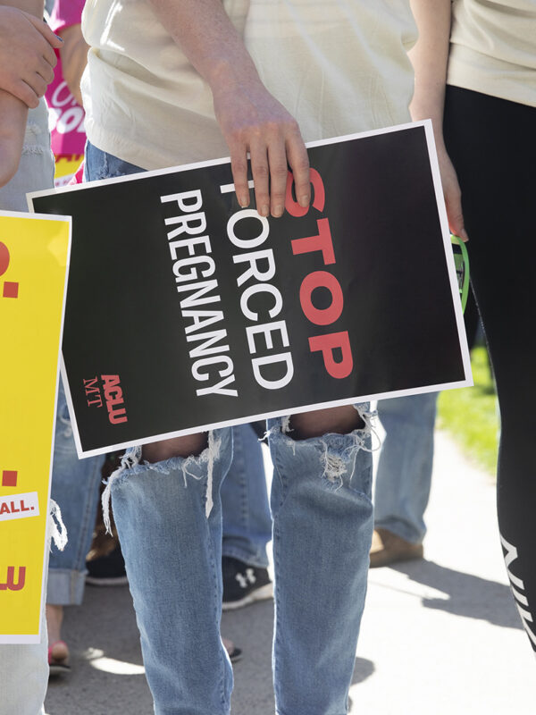 Abortion Rally Billings