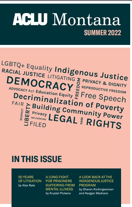 Spring Summer 2022 Newsletter Cover