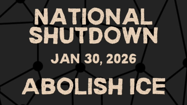 national shutdown jan 30: abolish ice. no work, no school, no spending