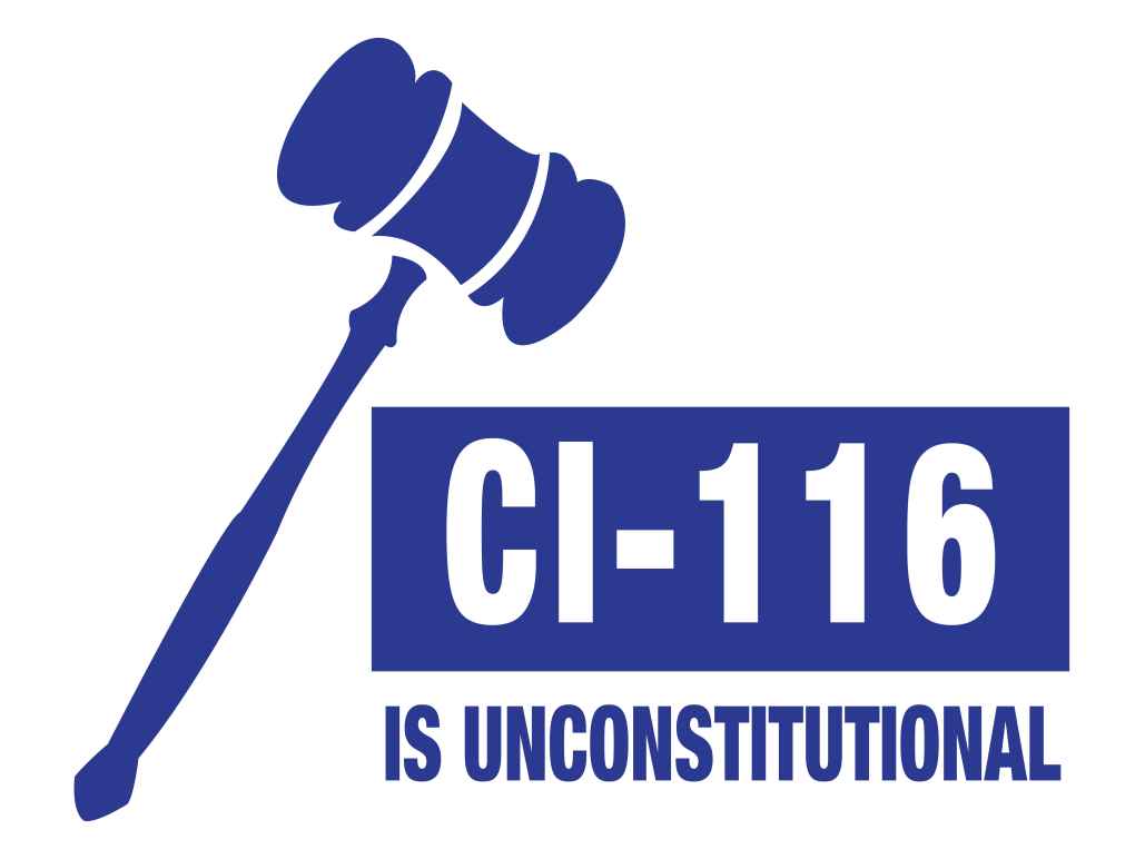 CI-116 unconstitutional