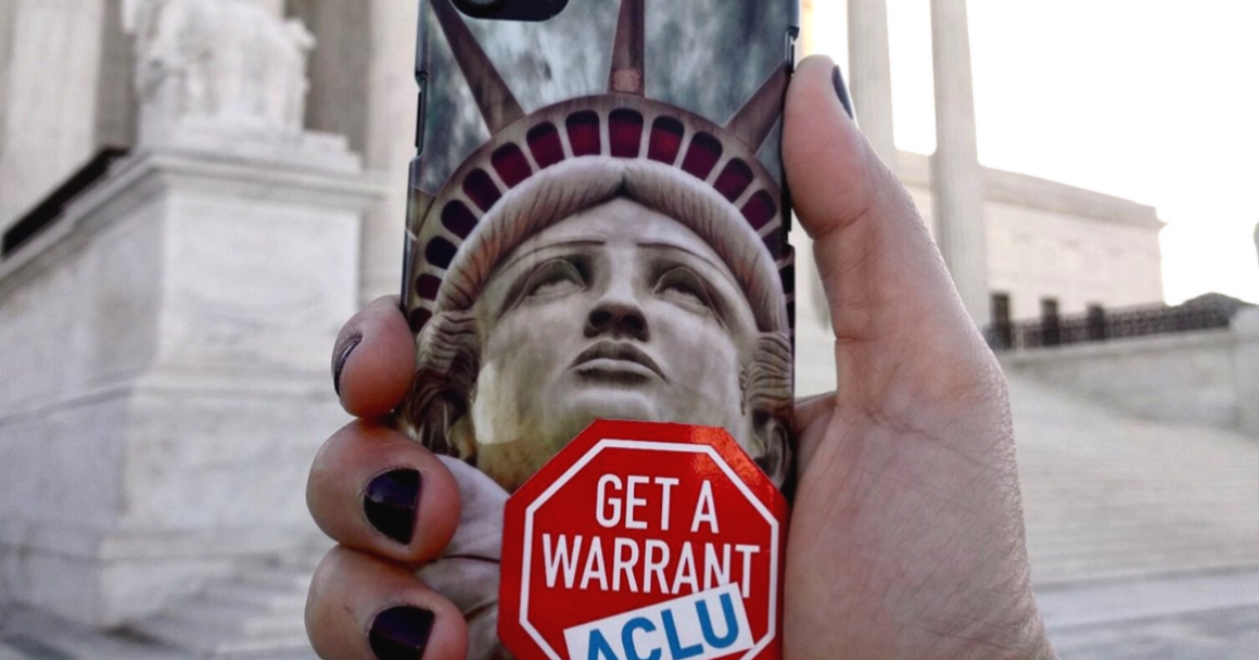 Cellphone and police warrant